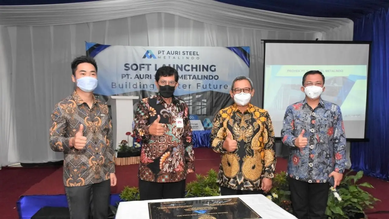 Foto utama Produsen Baja Ringan Auri Steel Metalindo Tanam Investasi USD 4,9 Juta di Kendal